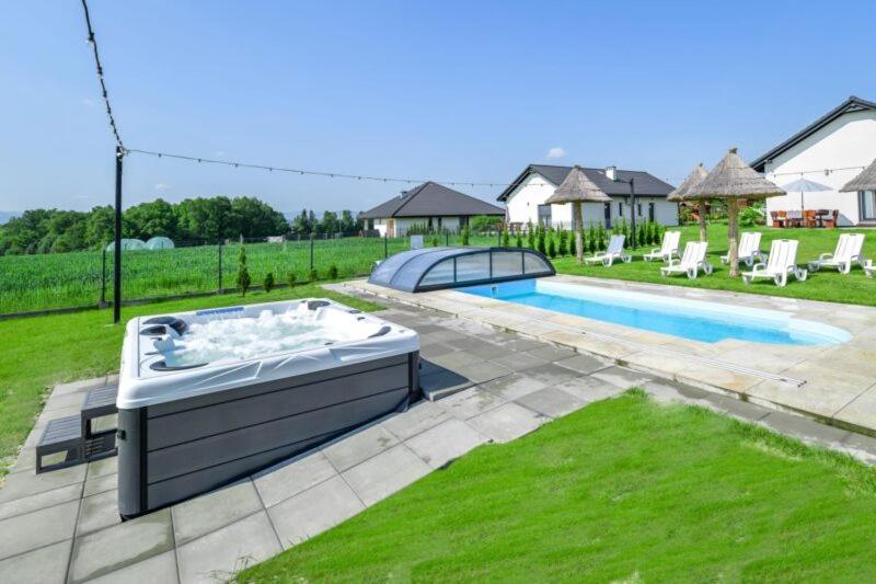 Sloneczne Wzgorze Zator Apartment Exterior photo